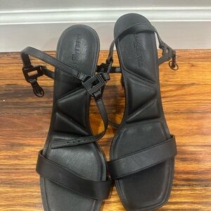 Karl Lagerfeld Black Women's Sandals
